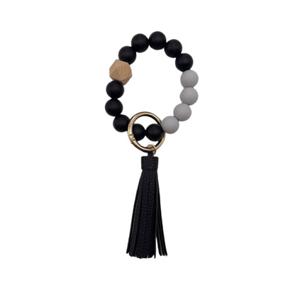 Wristlet Silicone Beaded Bangle Chains