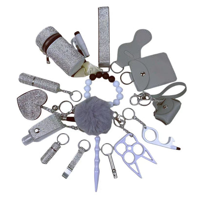 17 PCS Buling key chain set (3-4 days delivery, only for this product)